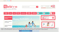 Desktop Screenshot of mibebeyyo.com